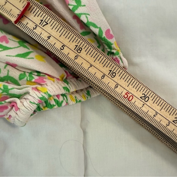 Rixo for Target Green Daisy Long Sleeve Swing Dress Size 4 Retro Puff Sleeve - Picture 11 of 12